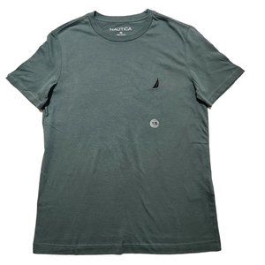 Nautica Men's Solid‎ T-Shirt Crewneck Short Sleeve